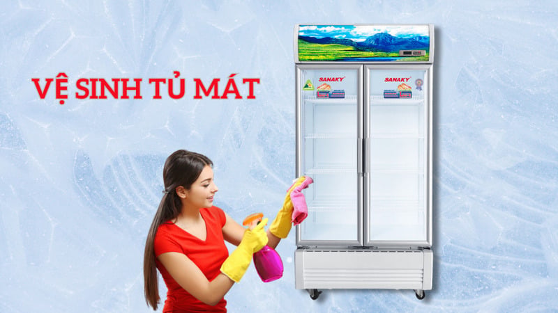Các vấn đề thường gặp khi vệ sinh tủ mát và cách xử lý