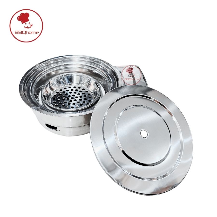 Bếp hút dương - kiểu Hàn Quốc cao cấp inox 430