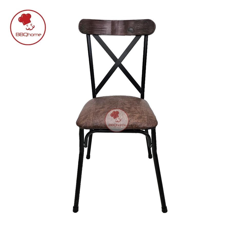 Ghế ngồi ăn nhà hàng Bistro đệm da