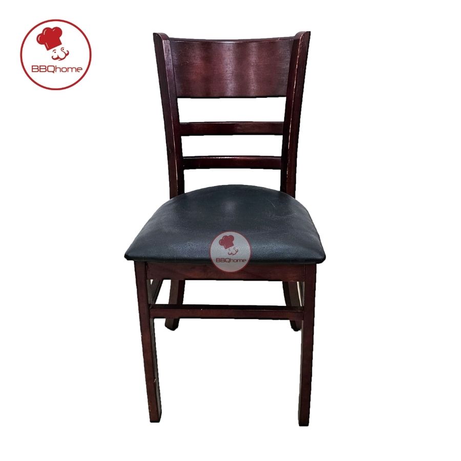 Ghế Cabin đen đệm nâu