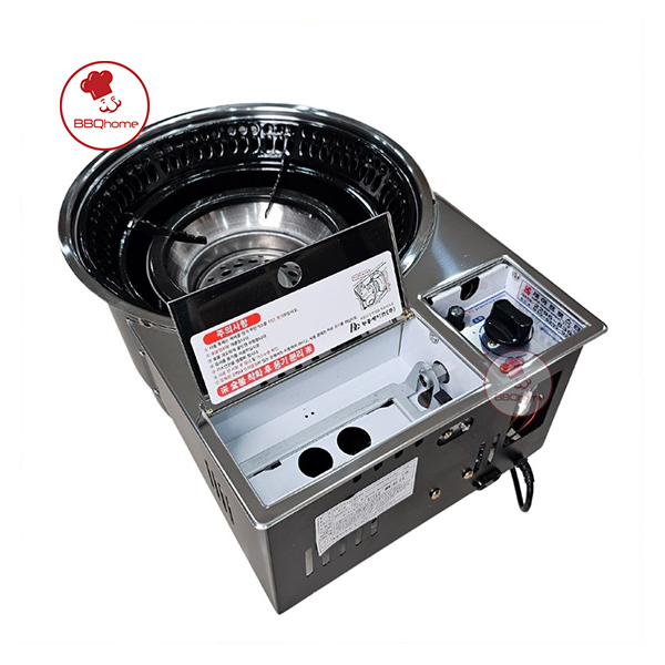 Bếp hút âm - gas mini & than K319