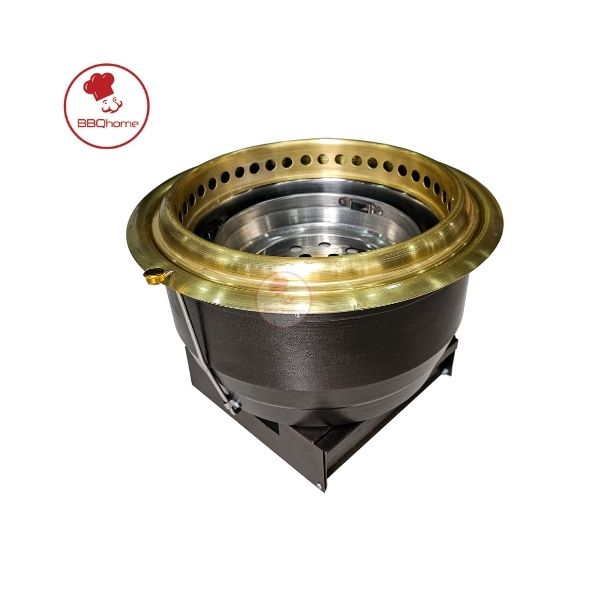 Bếp hút âm - đáy kiểu Nhật mạ đồng