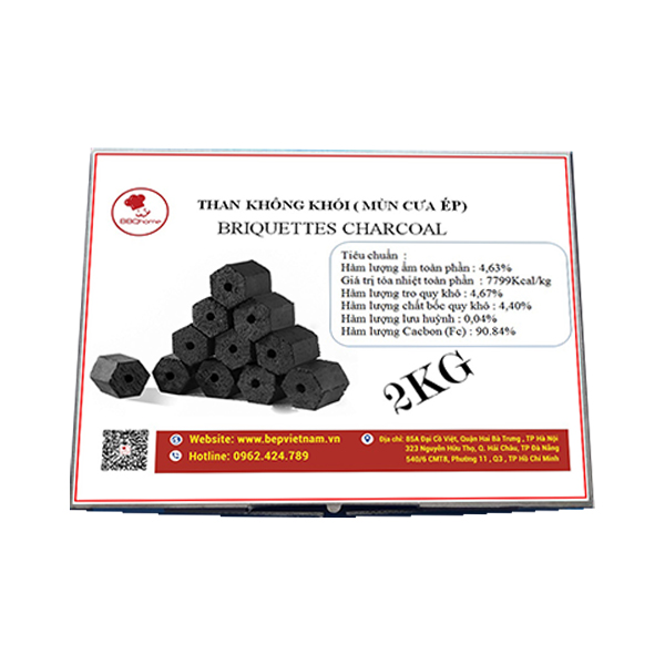 Than - hộp cao cấp 2kg
