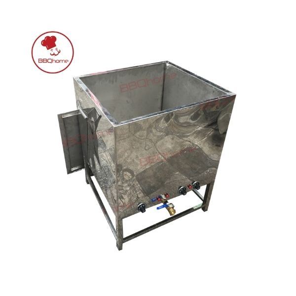 Nồi luộc bánh chưng - 100l inox 201 vuông