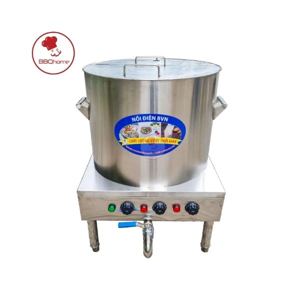 Nồi điện nấu phở 80L inox 201