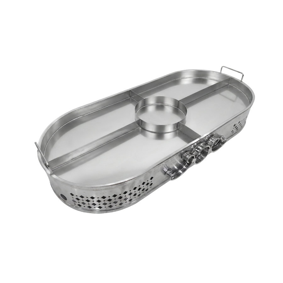 Lẩu thuyền - 5 ngăn inox